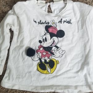 Zara x Disney minnie mouse shirt
